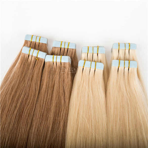 Blonde tape hair extensions Best sell hair extensions in toronto  LJ34